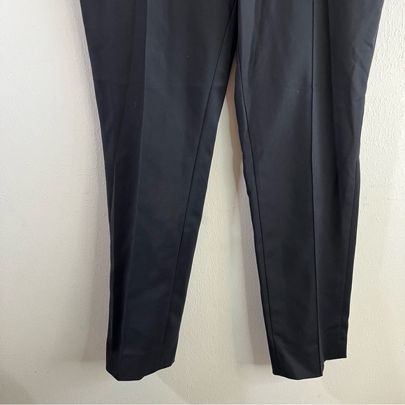 Akris Punto Pants Franca Techno Cotton Pants in Black High Rise Sz US 10 EUC - Picture 10 of 16